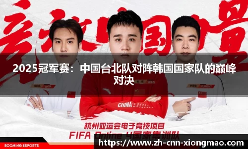 2025冠军赛:中国台北队对阵韩国国家队的巅峰对决